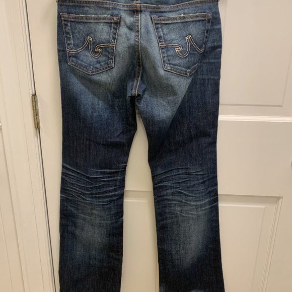 NWOT AG Adriano Goldschmied Petite Boot Cut Jean Dark Wash 28 - Picture 5 of 6